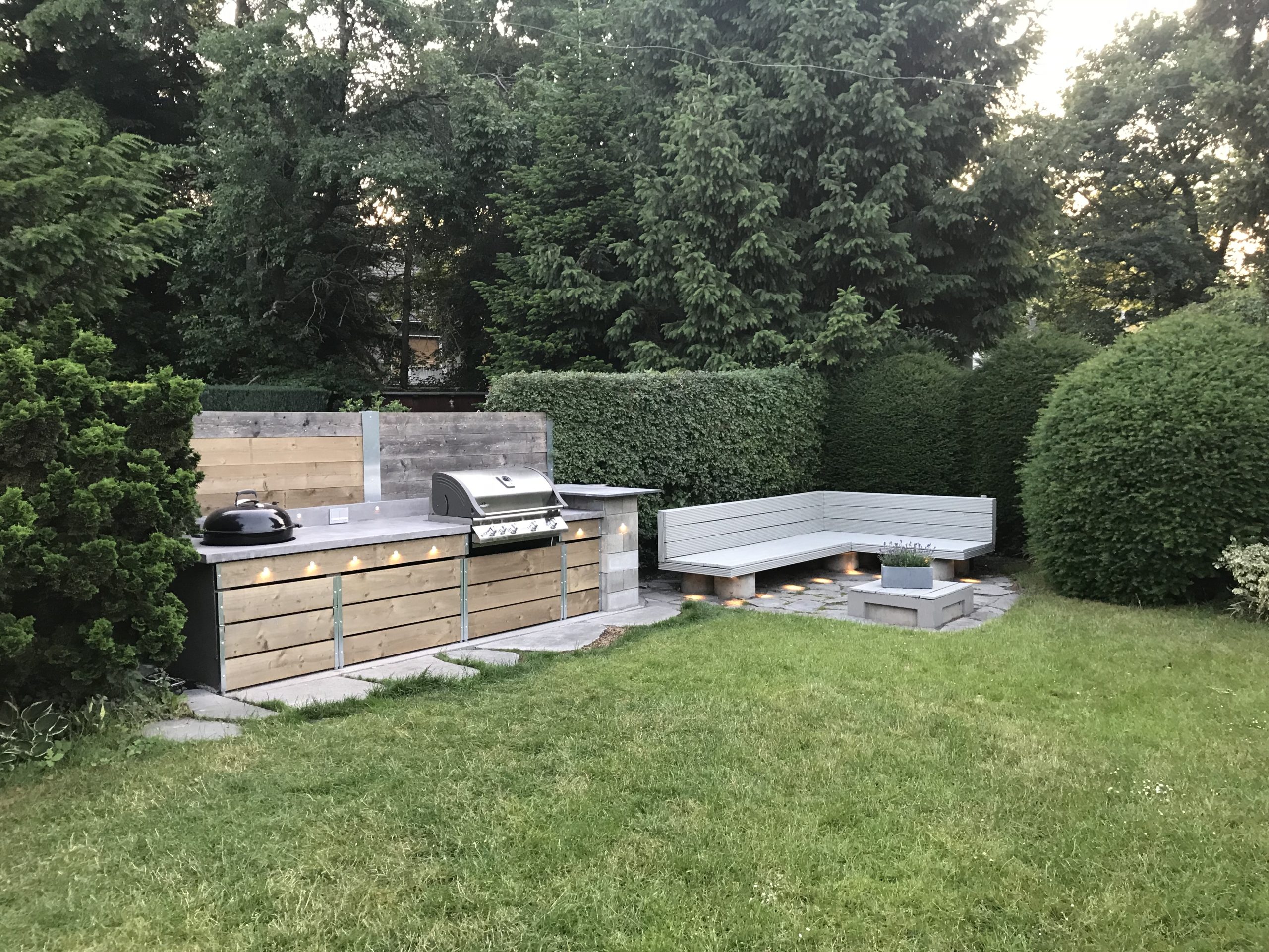 Projekt Außenküche